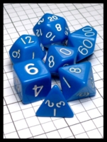 Dice : Dice - Dice Sets - Wiz Dice Blue Opaque - eBay Oct 2015